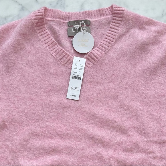 J.Crew Cashmere High V-Neck Sweater - Picture 4 of 4